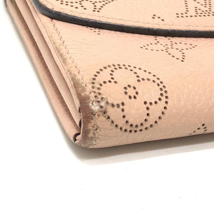 LOUIS VUITTON ルイヴィトン M60145 ポルトフォイユ・イリス 財布 ロングウォレット モノグラムマヒナ 長財布 マグノリア ピンク【中古】 | LOUIS VUITTON | 05