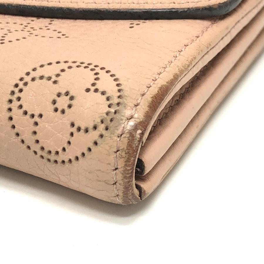 LOUIS VUITTON ルイヴィトン M60145 ポルトフォイユ・イリス 財布 ロングウォレット モノグラムマヒナ 長財布 マグノリア ピンク【中古】 | LOUIS VUITTON | 06