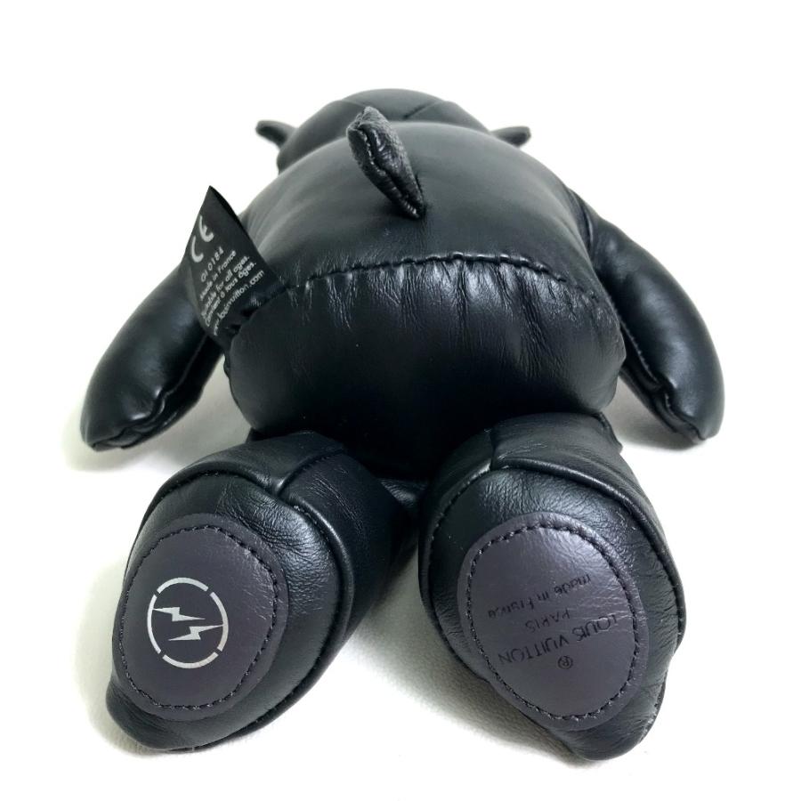 LOUIS VUITTON ルイヴィトン GI0184 モノグラムエクリプス 藤原ヒロシ フラグメント ぬいぐるみ 人形 ノワール ユニセックス【中古】美品_2