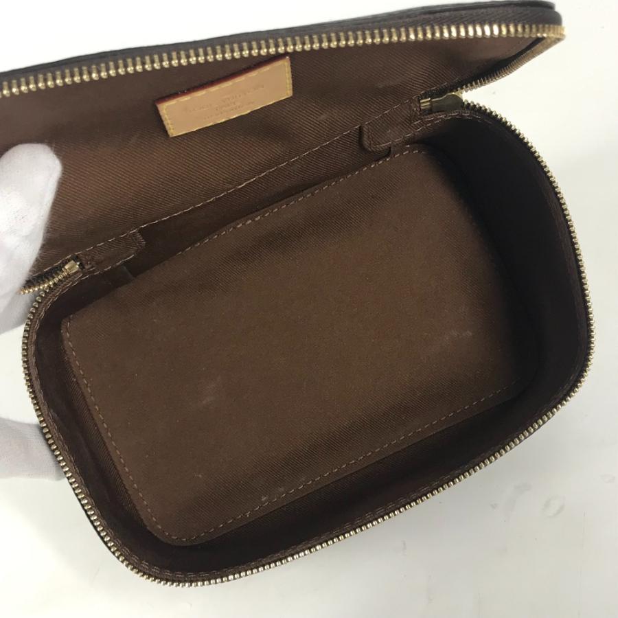 Louis Vuitton 化粧ポーチ ブラウン 中古・古着通販】LOUIS VUITTON (ルイ ヴィトン) コスメポーチ