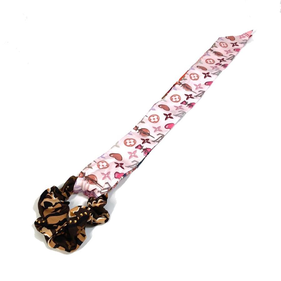 LOUIS VUITTON ルイヴィトン M76741 小物 シュシュ シルクリボン