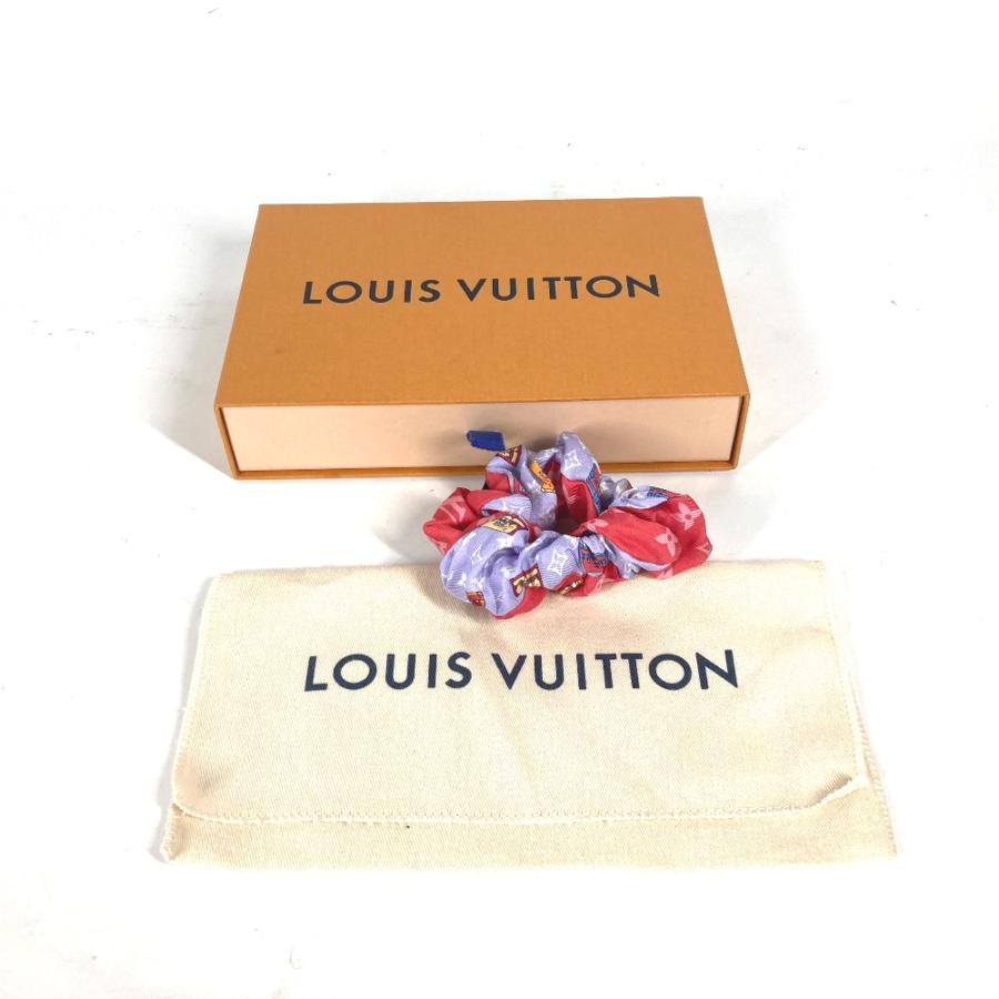 未使用 LOUIS VUITTON ルイヴィトン M77692 シュシュセット ミニマル１個のみ ヘアアクセサリー ヘアゴム モノグラム 【中古】_5