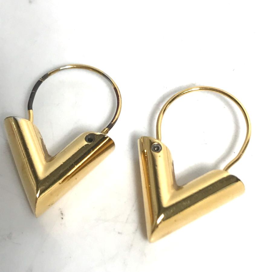 LOUIS VUITTON（ルイ・ヴィトン） M61088 ピアス エセンシャル V Vロゴ