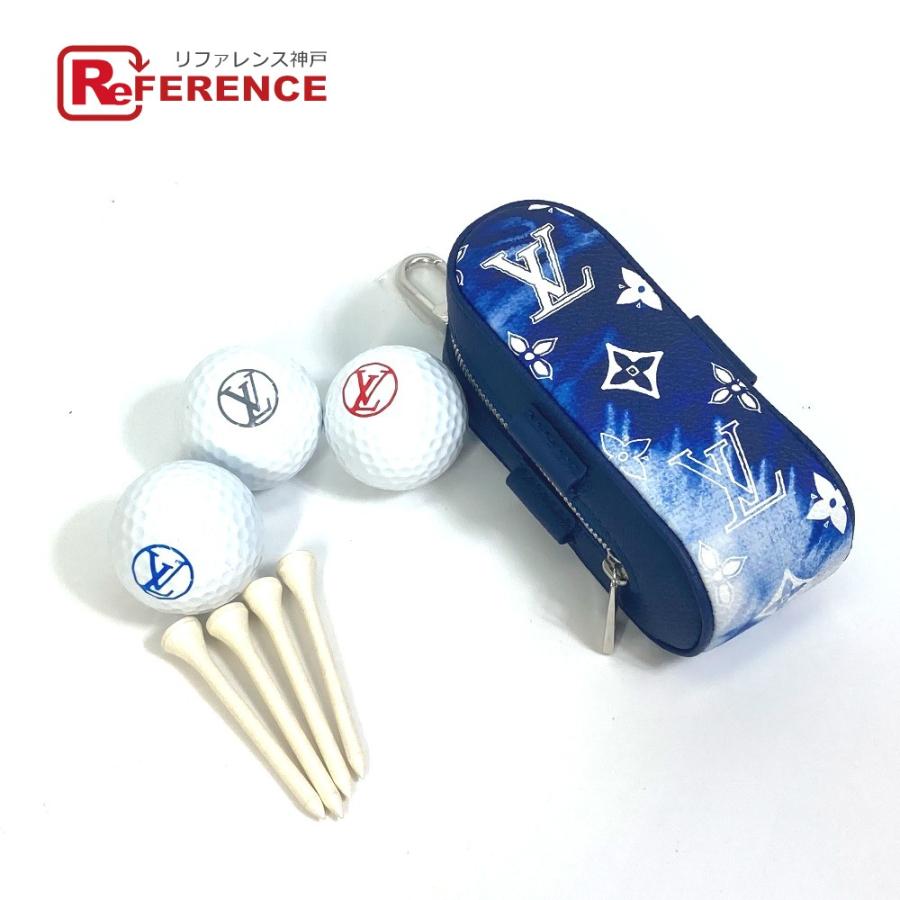 LOUIS VUITTON ルイヴィトン GI0768 ゴルフボール ケース ゴルフセット