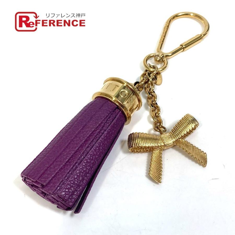 LOUIS VUITTON ルイヴィトン M65124 タッセル リボン バッグチャーム  