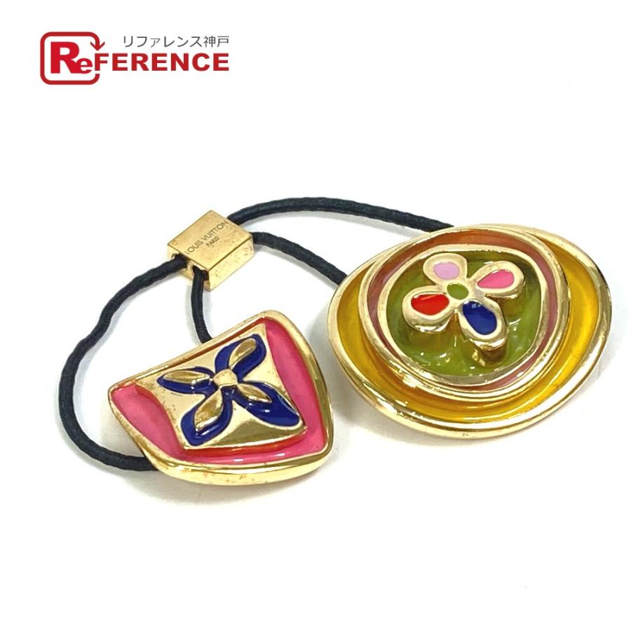 ルイヴィトン ヘアゴム 巾着付き LOUIS VUITTON 2個セット