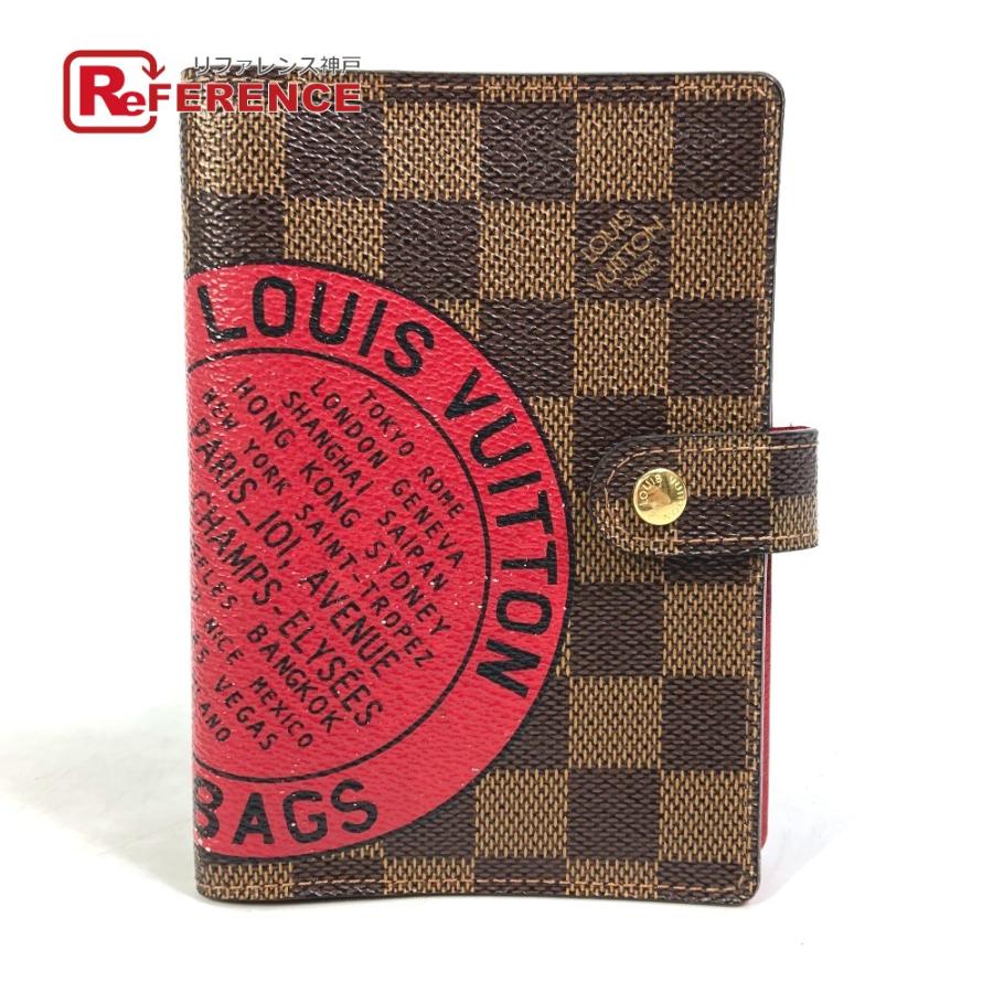 LOUIS VUITTON ルイヴィトン R21040 ダミエ アジェンダPM T＆B 手帳  