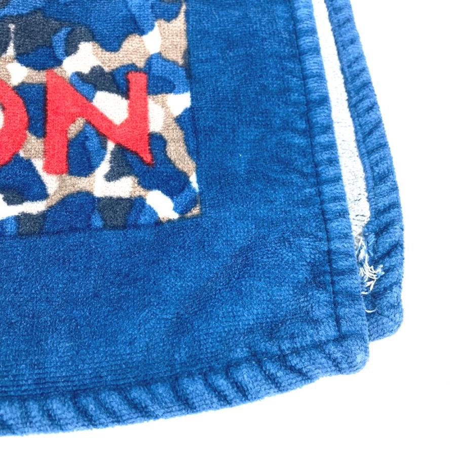 ルイヴィトン LOUIS VUITTON レオパード 豹柄 ヒョウ ロゴ バスタオル インテリア ひざかけ ブランケット ビーチ タオル コットン ブルー LOUIS VUITTON（ルイ・ヴィトン） レオパード 豹柄 ヒョウ ロゴ ビーチ