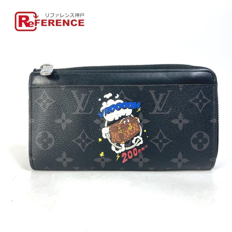 美品 ルイヴィトン M80994 モノグラム エクリプス ジッピードラゴンヌ LOUIS VUITTON ルイヴィトン M80994 モノグラム エクリプス
