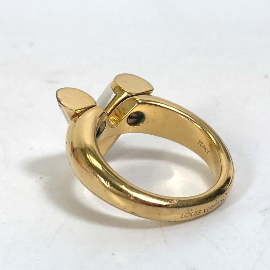 LOUIS VUITTON ルイヴィトン M69596 バーグ・エセンシャルＶパールフェクション アクセサリー リング・指輪 GP ゴールド レディース【中古】_1
