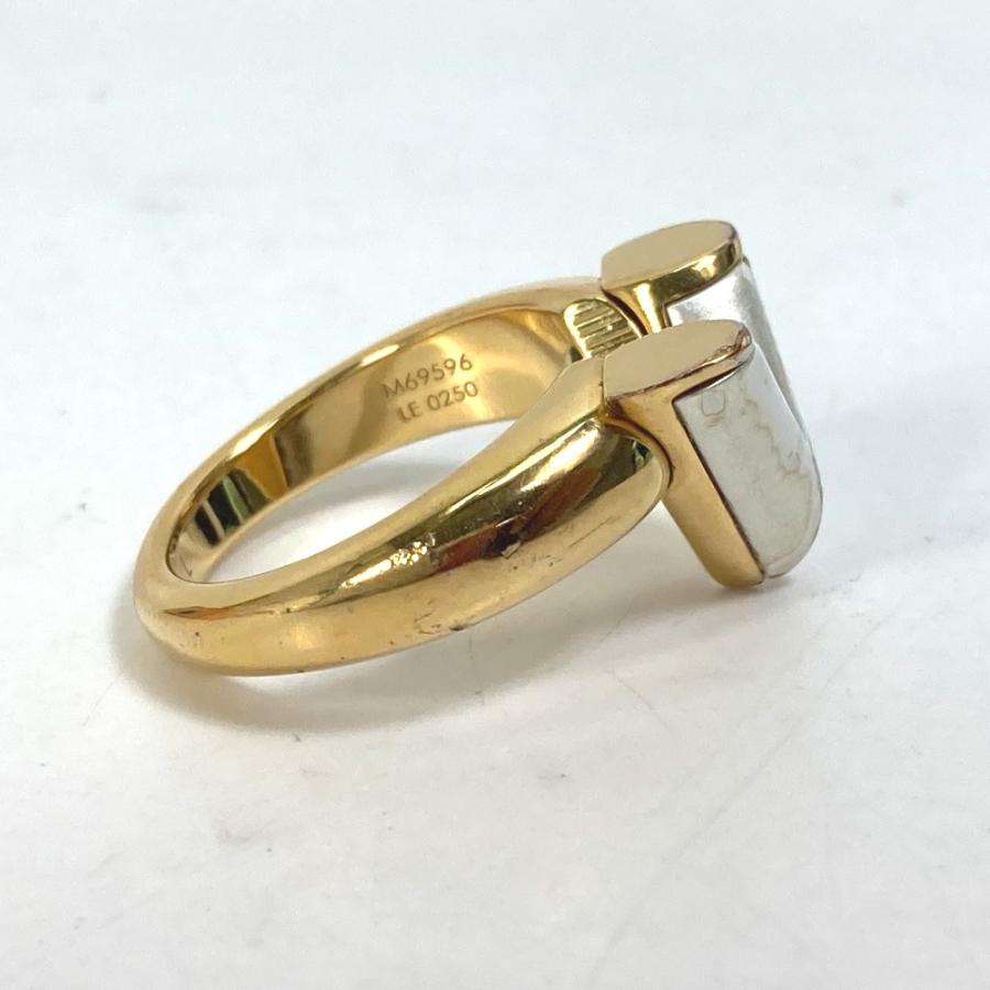 LOUIS VUITTON ルイヴィトン M69596 バーグ・エセンシャルＶパールフェクション アクセサリー リング・指輪 GP ゴールド レディース【中古】_2