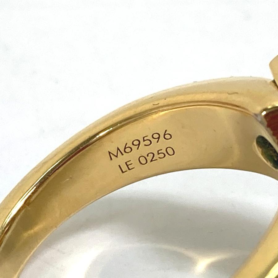 LOUIS VUITTON ルイヴィトン M69596 バーグ・エセンシャルＶパールフェクション アクセサリー リング・指輪 GP ゴールド レディース【中古】_3