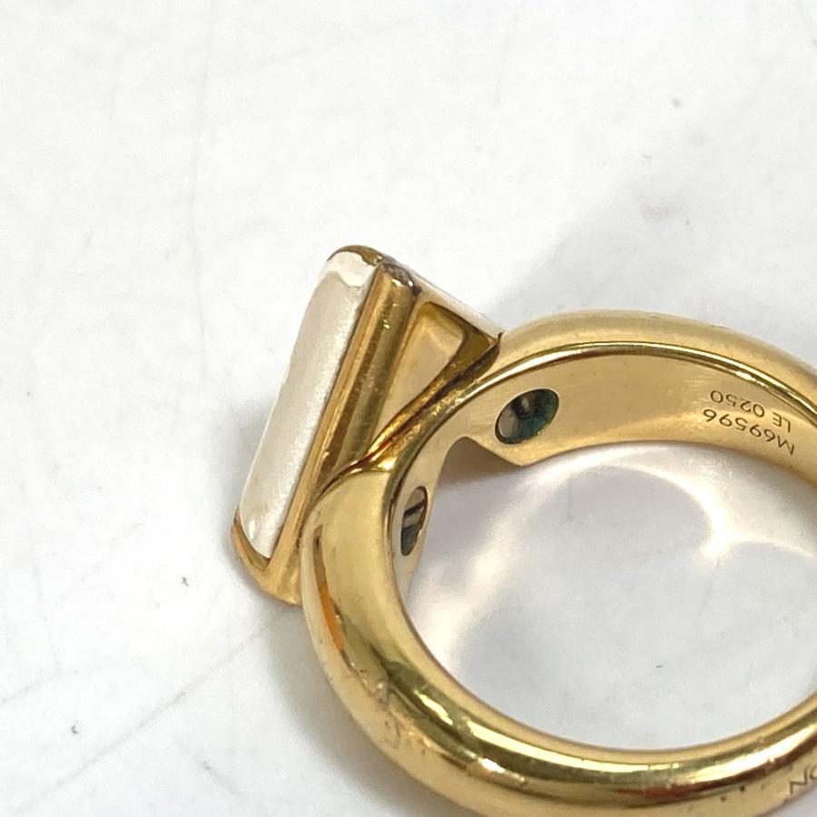 LOUIS VUITTON ルイヴィトン M69596 バーグ・エセンシャルＶパールフェクション アクセサリー リング・指輪 GP ゴールド レディース【中古】_5