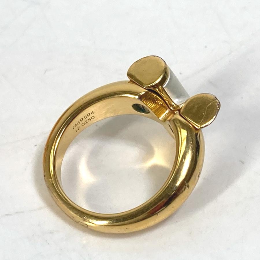 LOUIS VUITTON ルイヴィトン M69596 バーグ・エセンシャルＶパールフェクション アクセサリー リング・指輪 GP ゴールド レディース【中古】_6