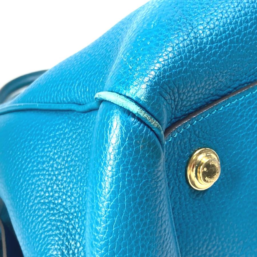 ルイヴィトン LOUIS VUITTON ミラMM M55023 ハンドバッグ カバン トートバッグ 2WAY 斜め掛け ショルダーバッグ レザー コルヴェール  ブルー LOUIS VUITTON（ルイ・ヴィトン） M55023 ミラMM 2WAY ハンドバッグ