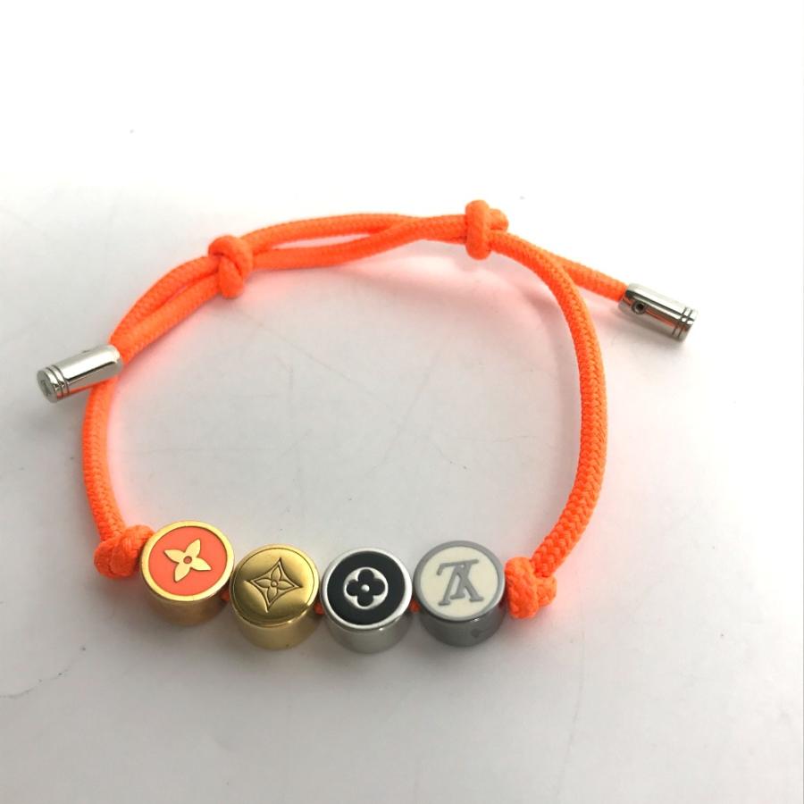 LOUIS VUITTON オレンジブレスレット LOUIS VUITTON 【中古】ルイヴィトン ブラスレ ビーズ