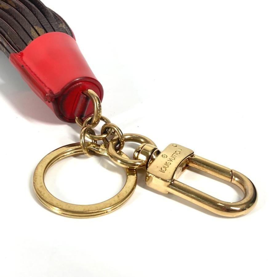 LOUIS VUITTON キーホルダー タッセル バッグチャーム モノグラム