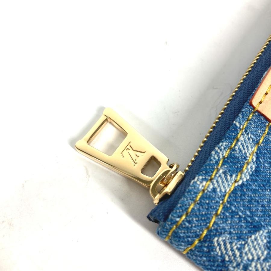 未使用 LOUIS VUITTON ルイヴィトン M82961  カードキーケース ポシェットクレ LVリミックス モノグラムデニム コインケース 【中古】｜reference｜05