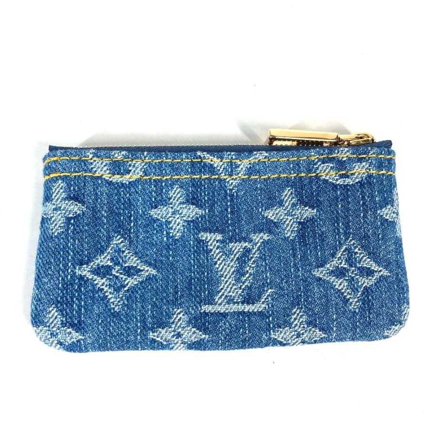 未使用 LOUIS VUITTON ルイヴィトン M82961  カードキーケース ポシェットクレ LVリミックス モノグラムデニム コインケース 【中古】｜reference｜07