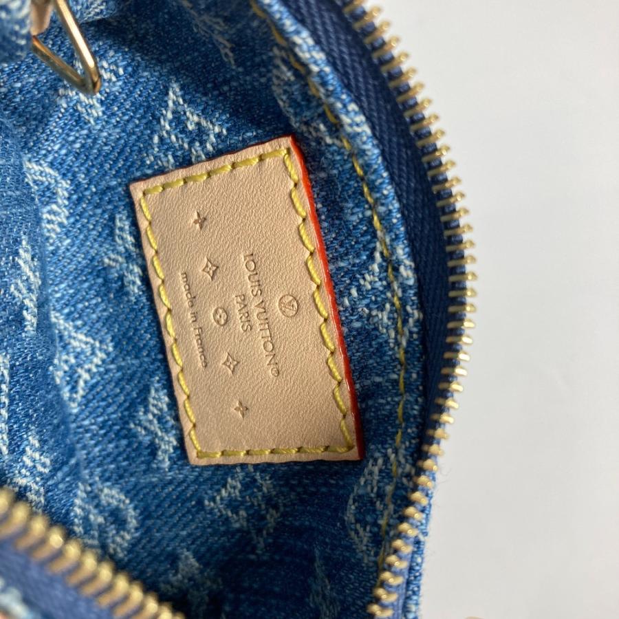 未使用 LOUIS VUITTON ルイヴィトン M82961  カードキーケース ポシェットクレ LVリミックス モノグラムデニム コインケース 【中古】｜reference｜10