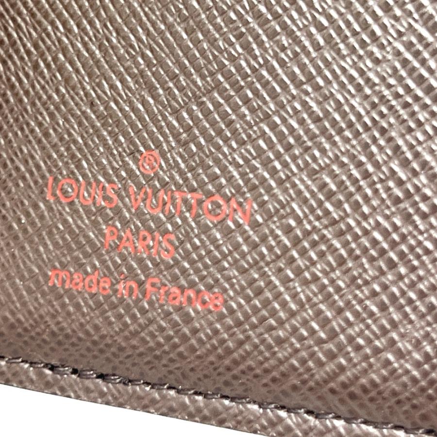 LOUIS VUITTON ルイヴィトン M60502 オーガナイザー ドゥ ポッシュ 名刺入れ ICケース カードケース エベヌ ブラウン レディース【中古】_7