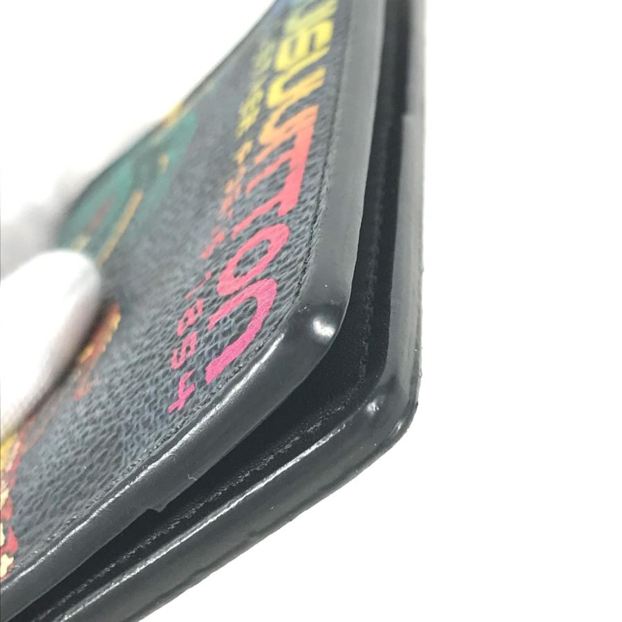 LOUIS VUITTON ルイヴィトン N63508  オーガナイザー・ドゥ ポッシュ  名刺入れ パスケース ダミエコバルト ジャングル カードケース ネイビー メンズ【中古】 | LOUIS VUITTON | 06