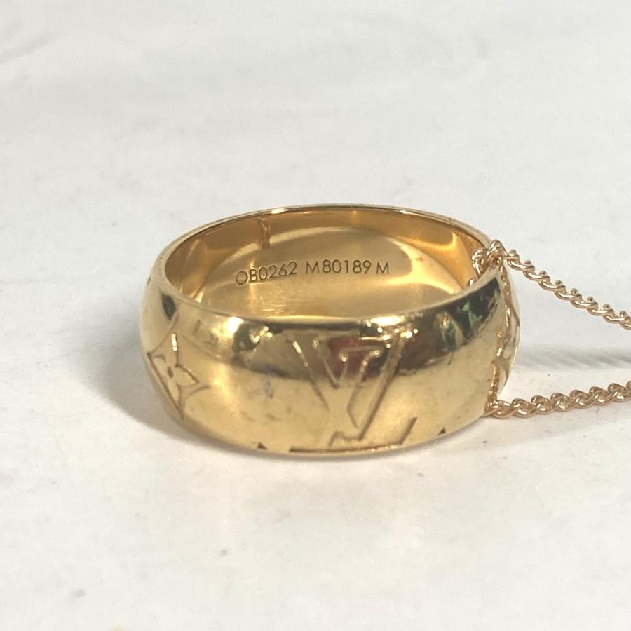 LOUIS VUITTON（ルイ・ヴィトン） M80189 リングネックレス トップ1つ 