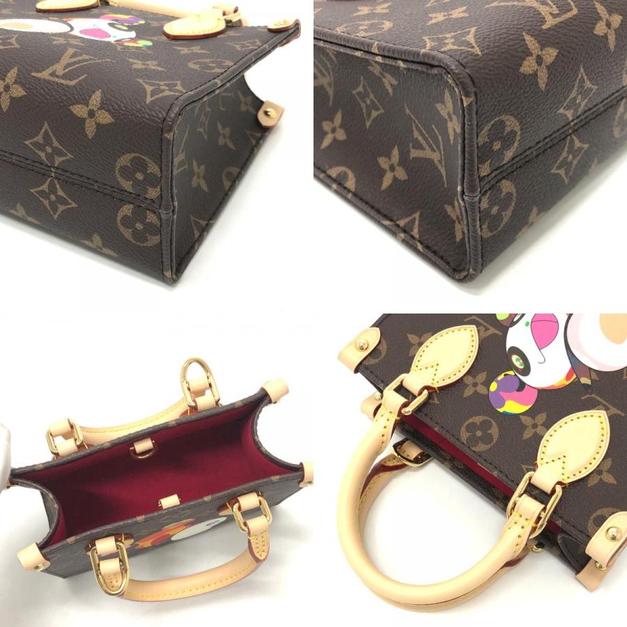 LOUIS VUITTON 新品 ルイヴィトン M13668 オンザゴー BB 村上隆 