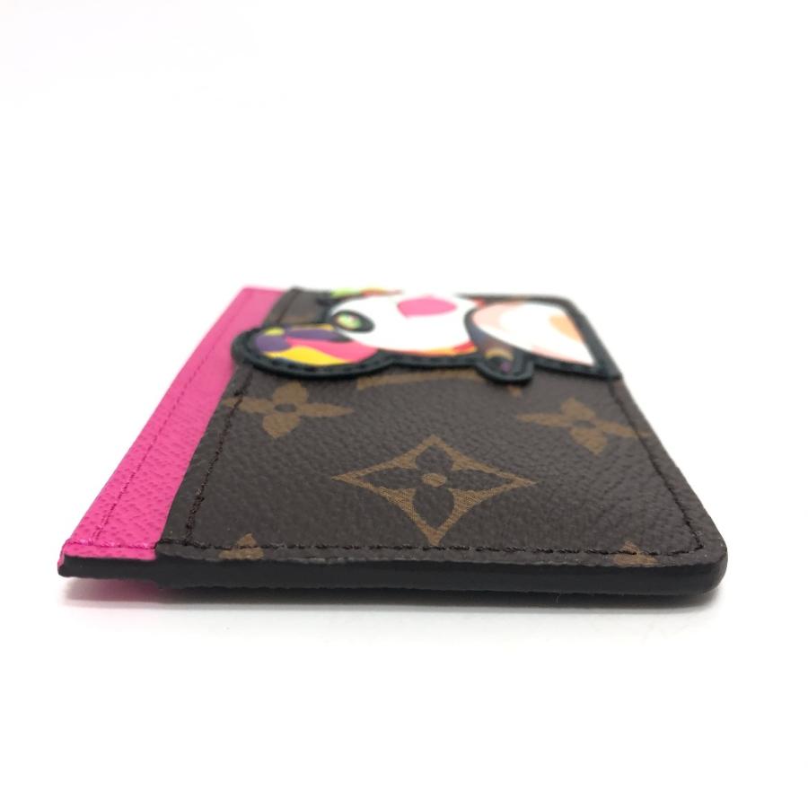 新品 LOUIS VUITTON ルイヴィトン M13439 ポルト カルト・サーンプル 村上隆  LV × TM カードケース ブラウン ユニセックス【新品】の画像
