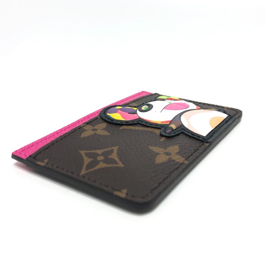 新品 LOUIS VUITTON ルイヴィトン M13439 ポルト カルト・サーンプル 村上隆  LV × TM カードケース ブラウン ユニセックス【新品】の画像