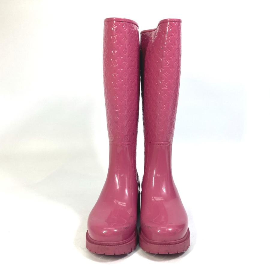 LOUIS VUITTON（ルイ・ヴィトン） モノグラム ロング レインブーツ 靴