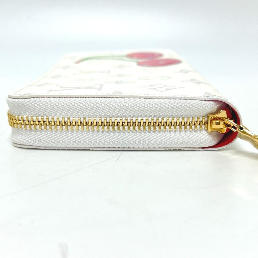 新品 LOUIS VUITTON ルイヴィトン M14240 ジッピーウォレット 財布 ウォレット チェリー 村上隆コラボ モノグラム LV × TM 長財布 【新品】の画像