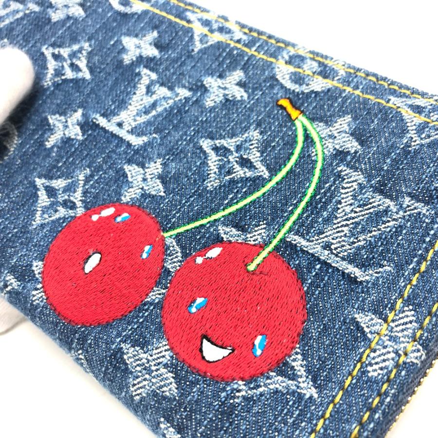 新品 LOUIS VUITTON ルイヴィトン M23161 LV × TM ジッピー・ウォレット 財布  サクランボ チェリー 村上隆コラボ 【新品】 | LOUIS VUITTON | 02