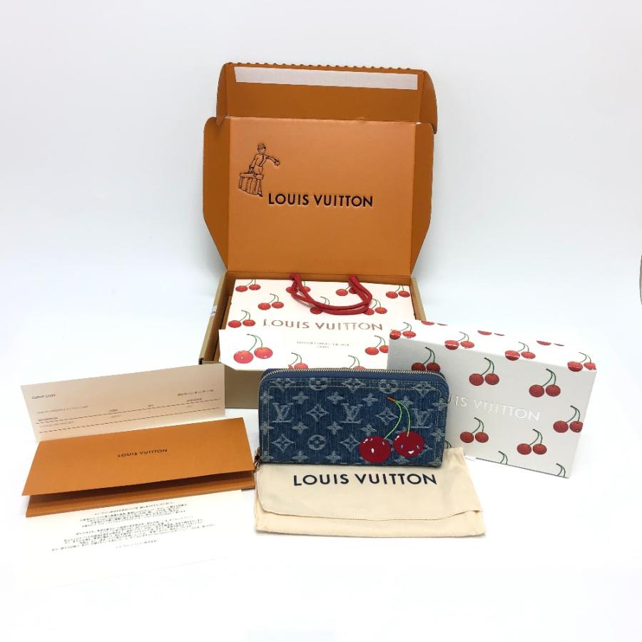 新品 LOUIS VUITTON ルイヴィトン M23161 LV × TM ジッピー・ウォレット 財布  サクランボ チェリー 村上隆コラボ 【新品】 | LOUIS VUITTON | 09