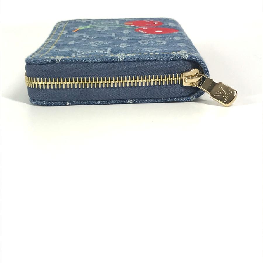 新品 LOUIS VUITTON ルイヴィトン M23161 LV × TM ジッピーウォレット  ラウンドファスナー 村上隆コラボ モノグラムデニム 長財布【新品】 | LOUIS VUITTON | 03