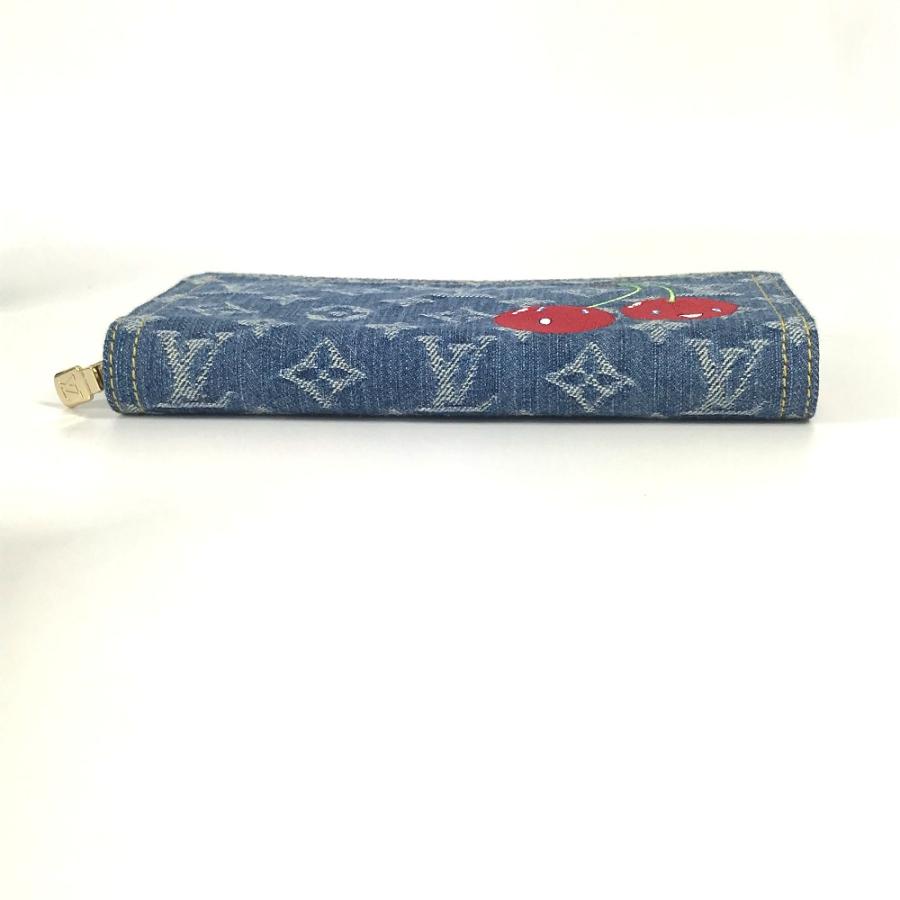 新品 LOUIS VUITTON ルイヴィトン M23161 LV × TM ジッピーウォレット  ラウンドファスナー 村上隆コラボ モノグラムデニム 長財布【新品】 | LOUIS VUITTON | 04