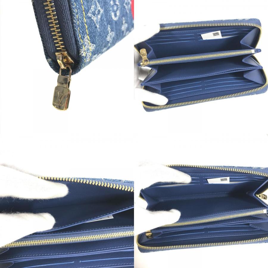 新品 LOUIS VUITTON ルイヴィトン M23161 LV × TM ジッピーウォレット  ラウンドファスナー 村上隆コラボ モノグラムデニム 長財布【新品】 | LOUIS VUITTON | 07