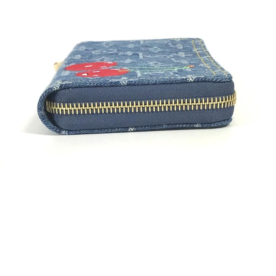 新品 LOUIS VUITTON ルイヴィトン M23161 LV × TM ジッピー・ウォレット  村上隆コラボ モノグラムデニム 長財布 ブルー 【新品】 | LOUIS VUITTON | 01