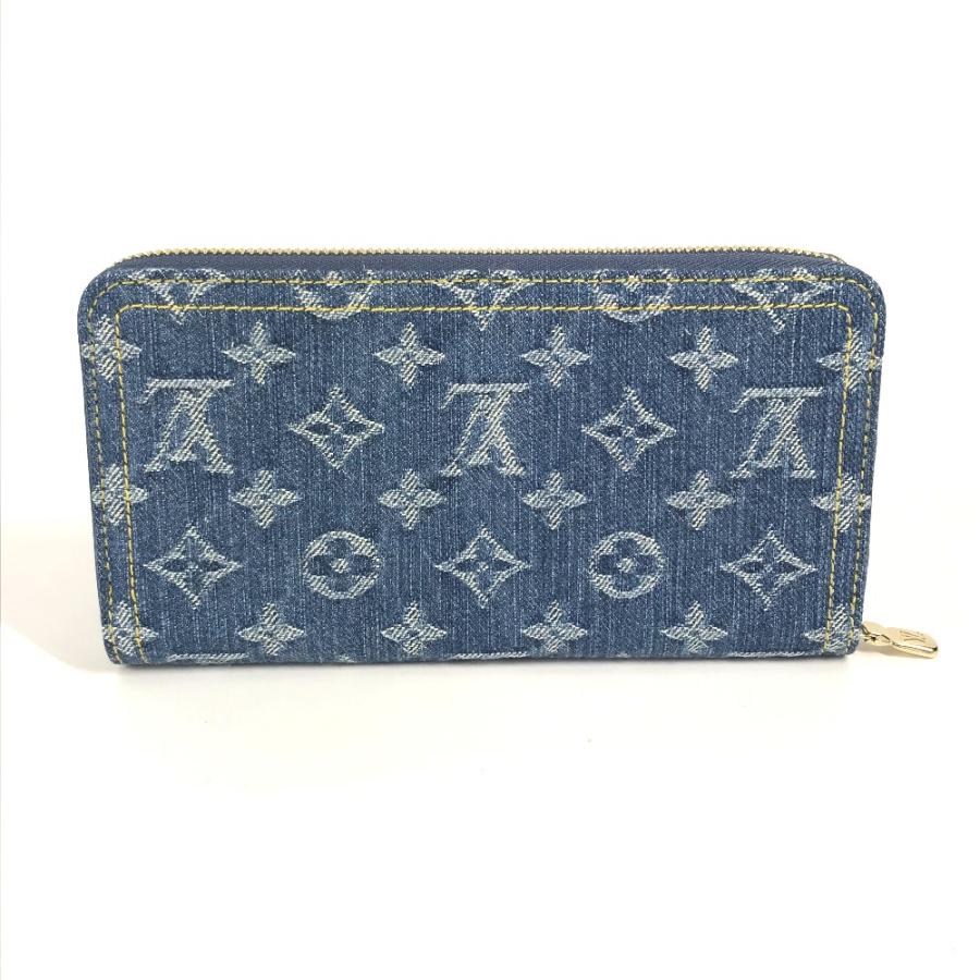 新品 LOUIS VUITTON ルイヴィトン M23161 LV × TM ジッピー・ウォレット  村上隆コラボ モノグラムデニム 長財布 ブルー 【新品】 | LOUIS VUITTON | 05