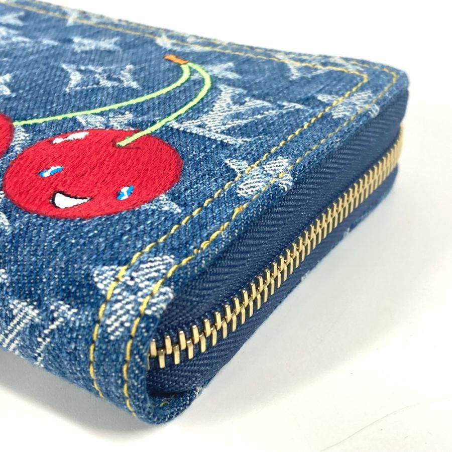 新品 LOUIS VUITTON ルイヴィトン M23161 LV × TM ジッピーウォレット  ラウンドファスナー 村上隆コラボ モノグラムデニム 長財布【新品】 | LOUIS VUITTON | 02