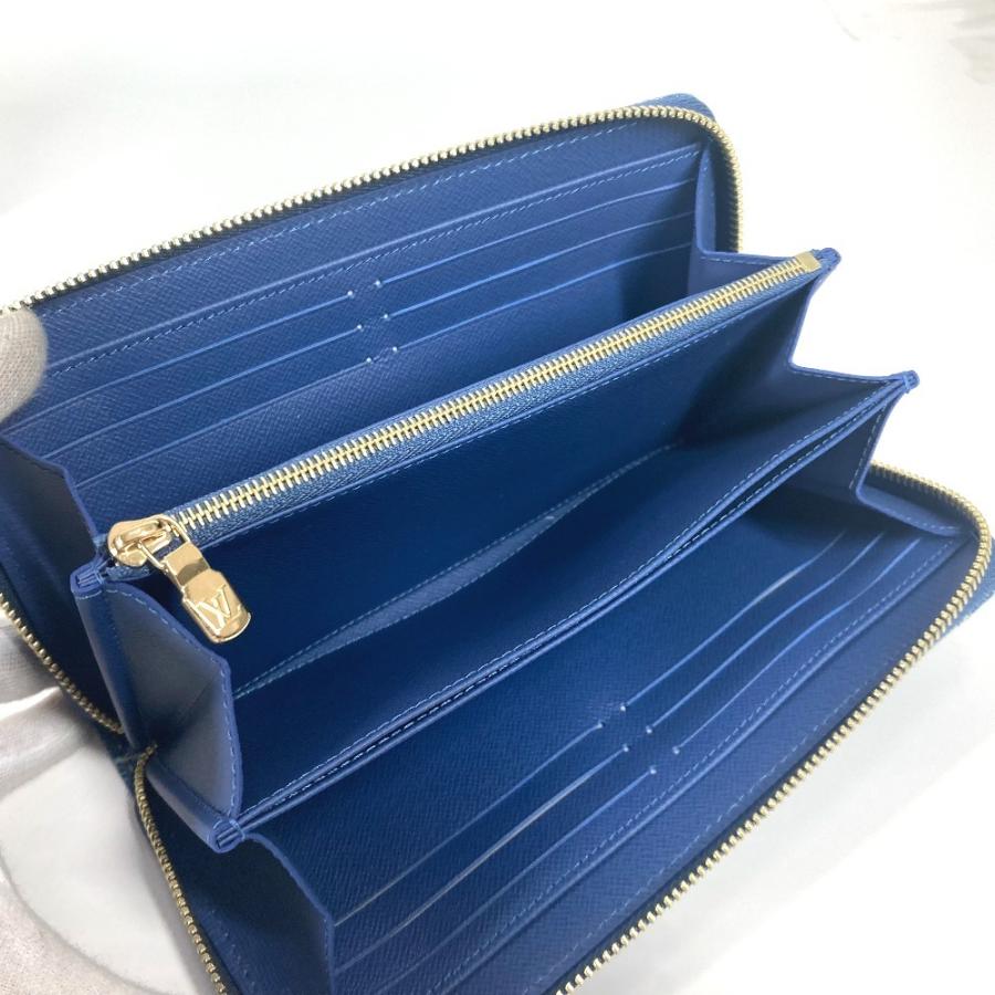新品 LOUIS VUITTON ルイヴィトン M23161 LV × TM ジッピーウォレット  ラウンドファスナー 村上隆コラボ モノグラムデニム 長財布【新品】 | LOUIS VUITTON | 06