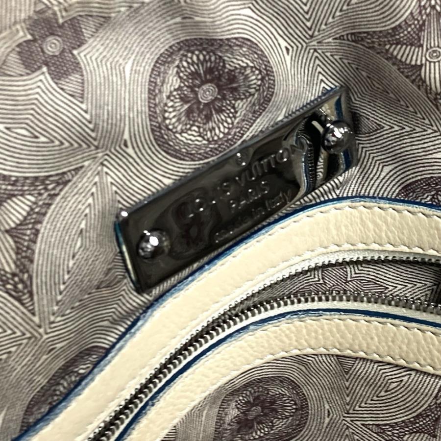 LOUIS VUITTON ルイヴィトン M95779 キュイール・シワ ボストンバッグ カバン ハンドバッグ カバン ビジネスバッグ エクリュ【中古】_6