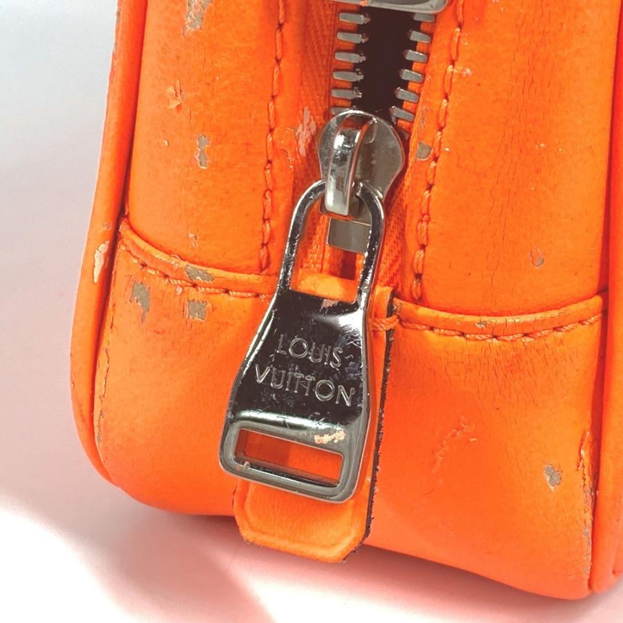 LOUIS VUITTON ルイヴィトン N23348 トゥルーストワレット セカンドバッグ クラッチバッグ ダミエアンフィニ ポーチ オレンジ 【中古】_7