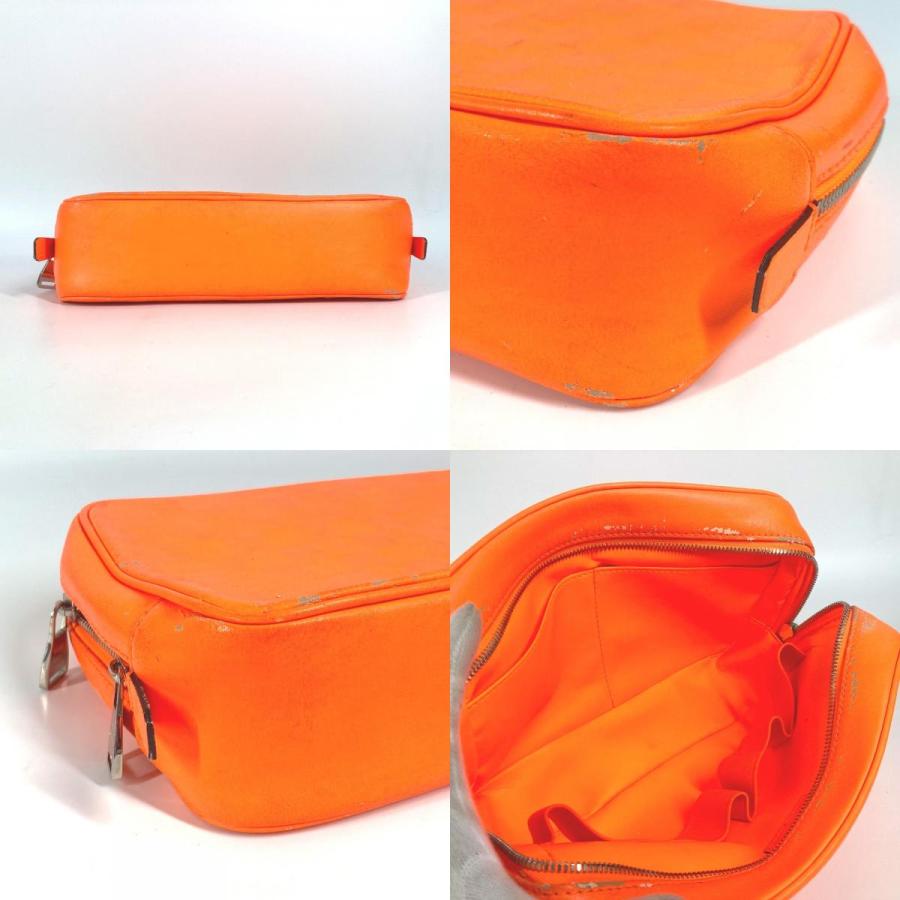 LOUIS VUITTON ルイヴィトン N23348 トゥルーストワレット セカンドバッグ クラッチバッグ ダミエアンフィニ ポーチ オレンジ 【中古】_8