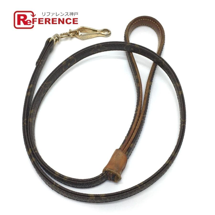 LOUIS VUITTON ルイヴィトン M58056 モノグラム レッス バクスター MM リード リード ペット用 ストラップ ブラウン | LOUIS VUITTON