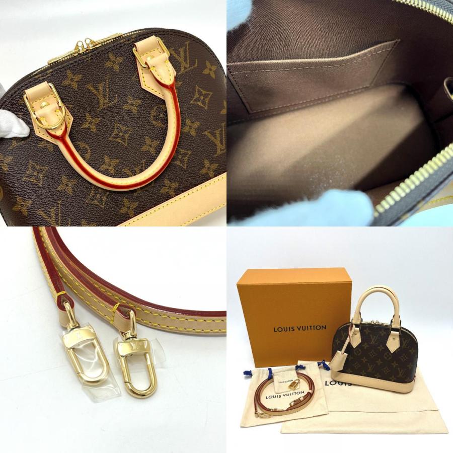新品 LOUIS VUITTON ルイヴィトン M46990 アルマ BB 2WAYバッグ カバン バッグ ハンドバッグ ブラウン レディース【新品】
