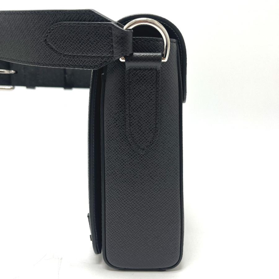 美品 LOUIS VUITTON ルイヴィトン M30807 ニュー・フラップ  メッセンジャー ショルダーバッグ タイガ  ノワール ブラック メンズ【中古】 | LOUIS VUITTON | 02