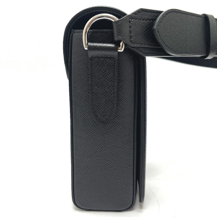 美品 LOUIS VUITTON ルイヴィトン M30807 ニュー・フラップ  メッセンジャー ショルダーバッグ タイガ  ノワール ブラック メンズ【中古】 | LOUIS VUITTON | 03