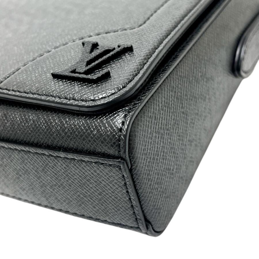 美品 LOUIS VUITTON ルイヴィトン M30807 ニュー・フラップ  メッセンジャー ショルダーバッグ タイガ  ノワール ブラック メンズ【中古】 | LOUIS VUITTON | 05