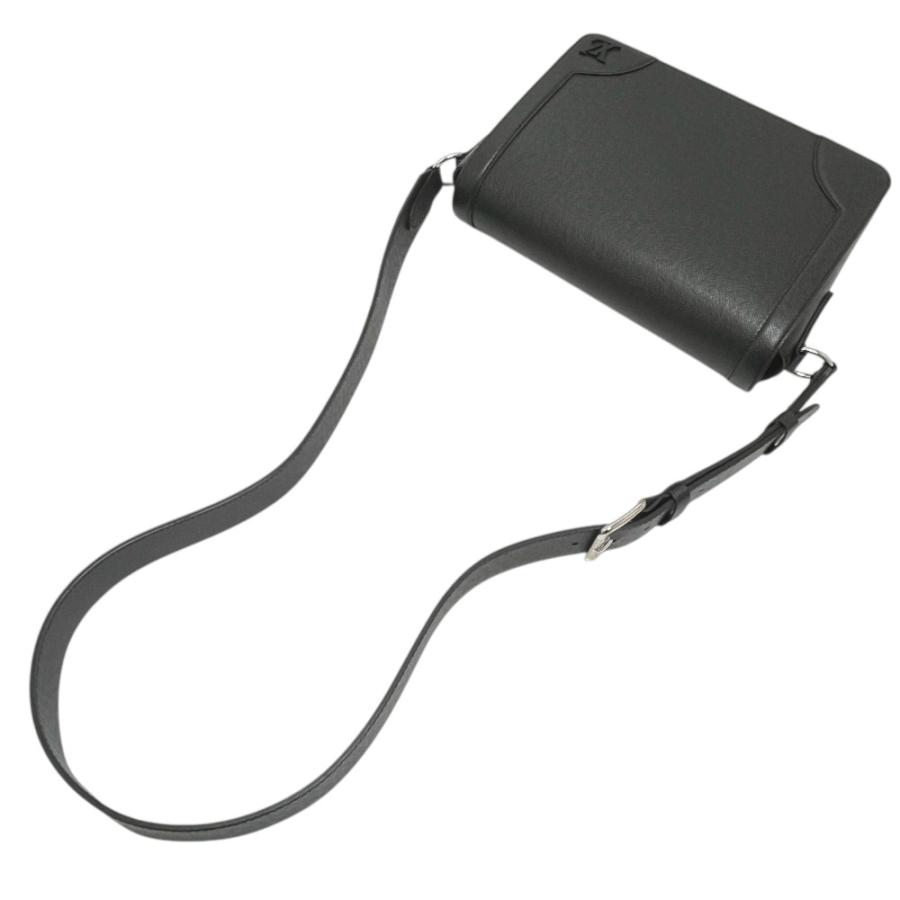 美品 LOUIS VUITTON ルイヴィトン M30807 ニュー・フラップ  メッセンジャー ショルダーバッグ タイガ  ノワール ブラック メンズ【中古】 | LOUIS VUITTON | 07